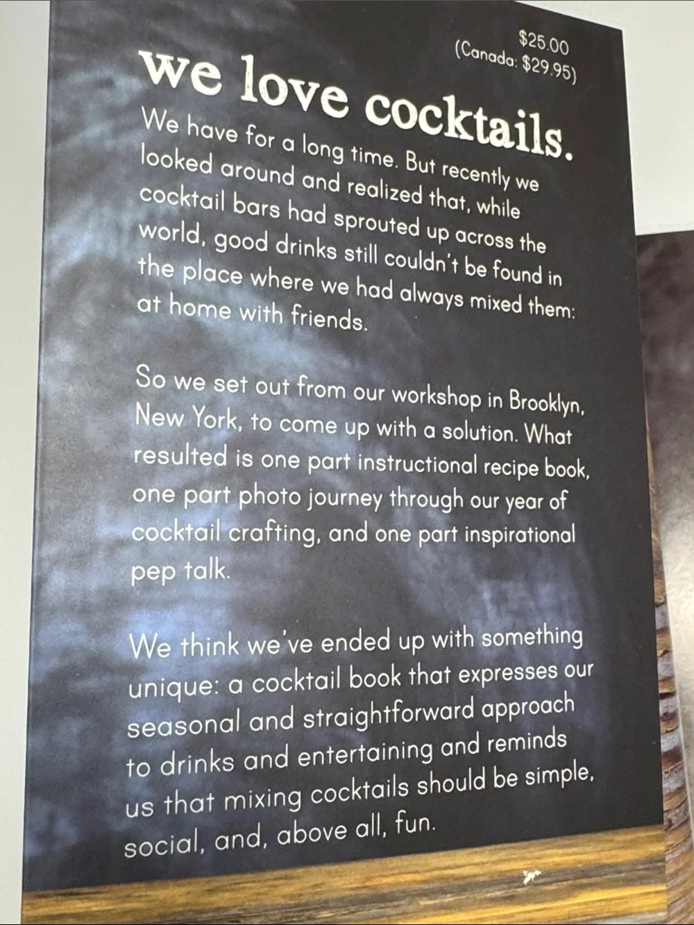 shake - A New Perspective on Coctails. Eric Prum & Josh Williams. NWOT, 2013